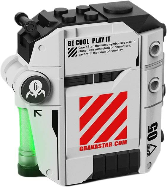 Bluetooth-гарнитура Gravastar Sirius P5 TWS Defence Mecha (GRAVASTARP5_MECHA_WHT_V2)