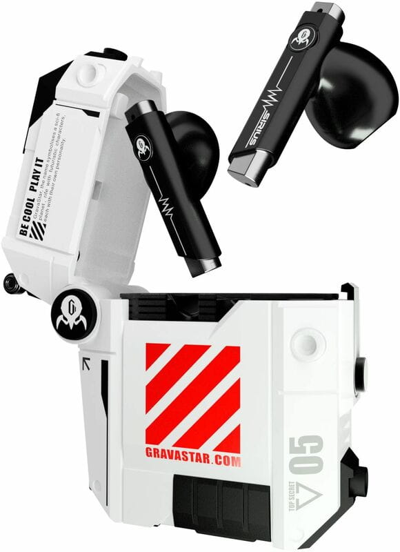 Bluetooth-гарнитура Gravastar Sirius P5 TWS Defence Mecha (GRAVASTARP5_MECHA_WHT_V2)