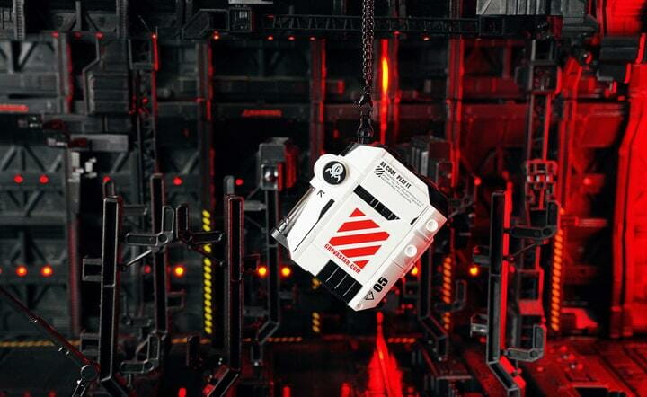 Bluetooth-гарнитура Gravastar Sirius P5 TWS Defence Mecha (GRAVASTARP5_MECHA_WHT_V2)