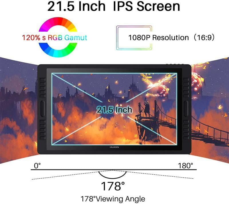 Графический монитор Huion Kamvas Pro 20 (GT1901_HUION)