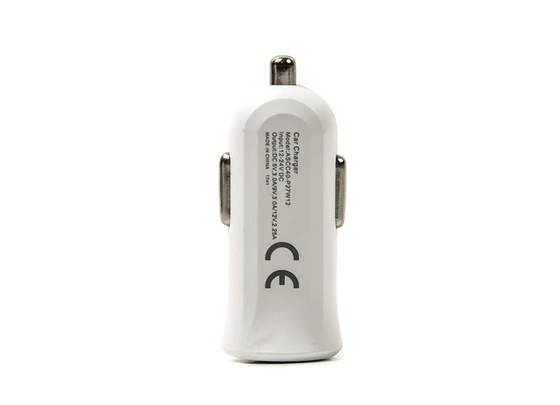 Автомобільний зарядний пристрій PowerPlant (1xUSB Type-C 3A) White (SC230068)
