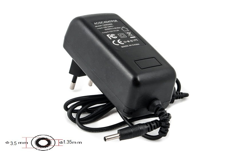 Блок питания PowerPlant для планшетов Huawei 220V, 12V 24W 2A, 3.5x1.35 мм (HU24A3514)