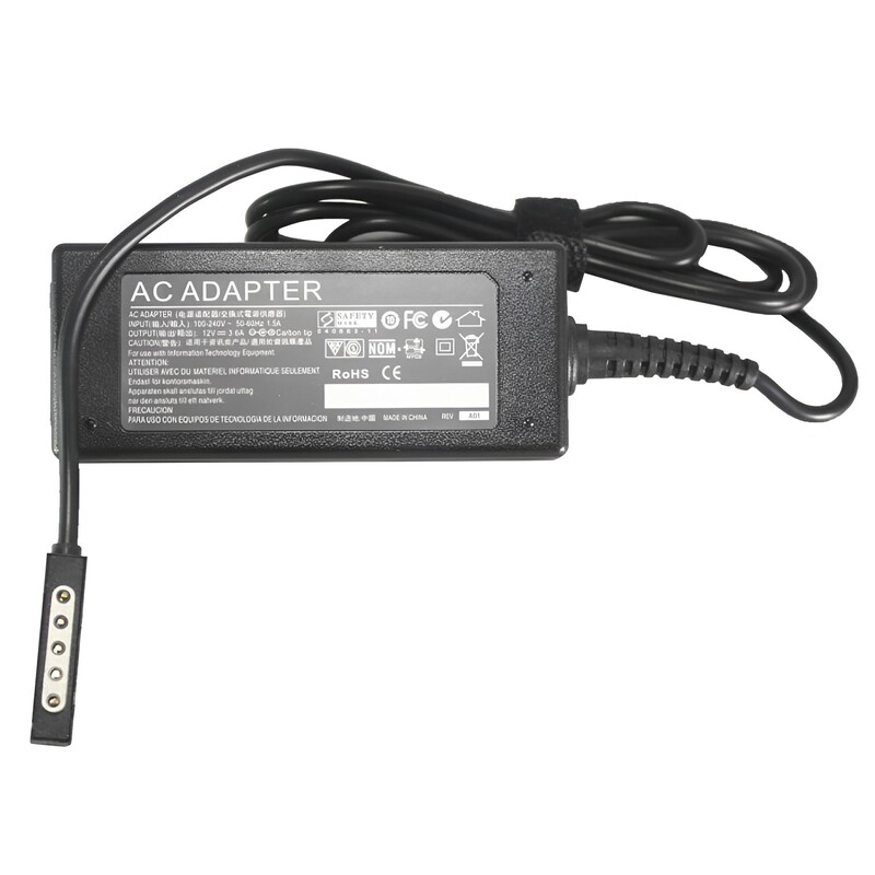 Блок питания PowerPlant для планшетов Microsoft 220V, 12V 45W 3.6A, 5pin (MI43ASPE)