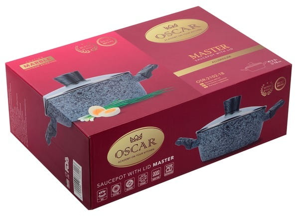 Кастрюля Oscar Master 18 см 1.7 л (OSR-2102-18)