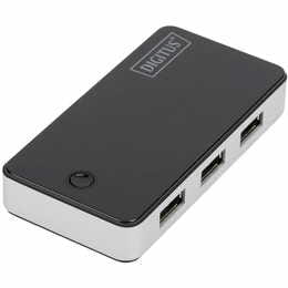 Концентратор USB 3.0 Digitus, 4xUSB3.0, 1.2 м (DA-70231)