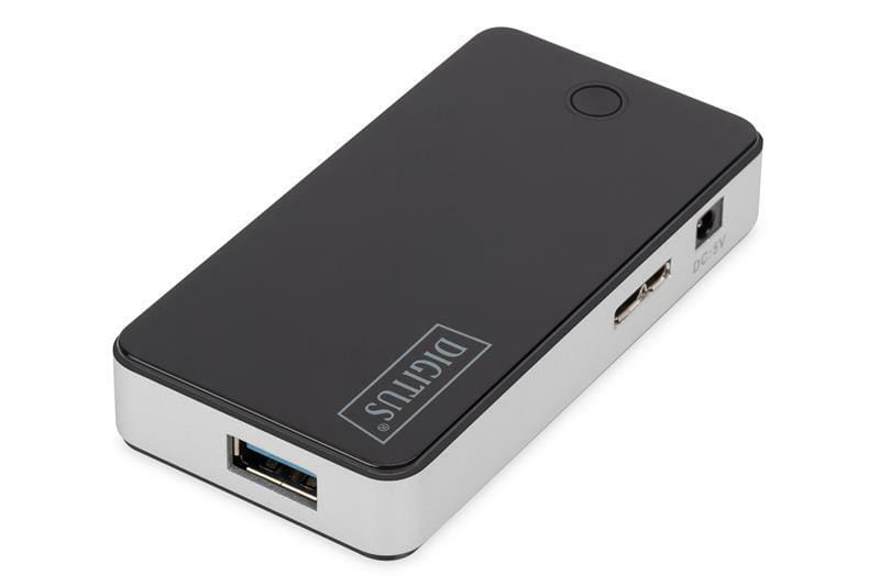 Концентратор USB 3.0 Digitus, 4xUSB3.0, 1.2 м (DA-70231)