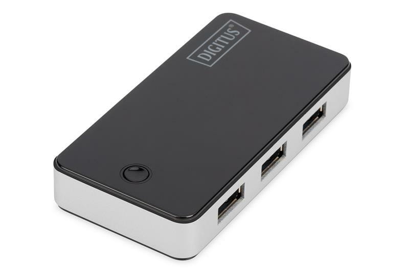 Концентратор USB 3.0 Digitus, 4xUSB3.0, 1.2 м (DA-70231)