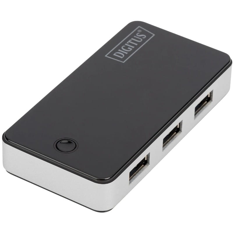 Концентратор USB 3.0 Digitus, 4xUSB3.0, 1.2 м (DA-70231)