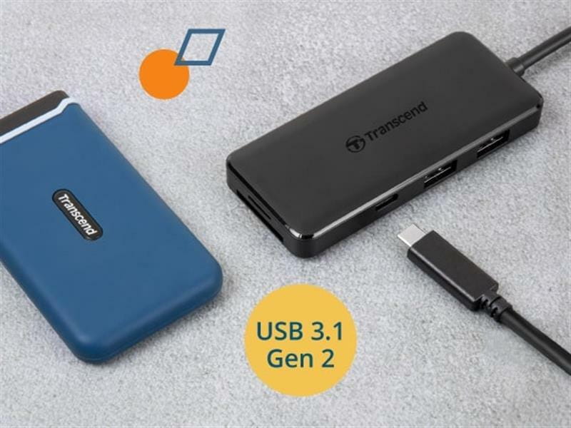 Концентратор USB Type-C Transcend HUB5C (TS-HUB5C)