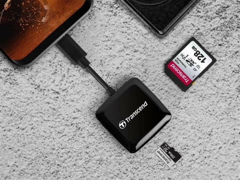 Кардридер USB Type-C Transcend RDC3 (TS-RDC3)