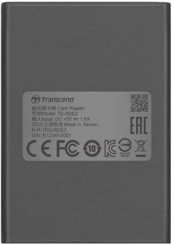 Кардридер USB Type-C Transcend RDE2 (TS-RDE2)