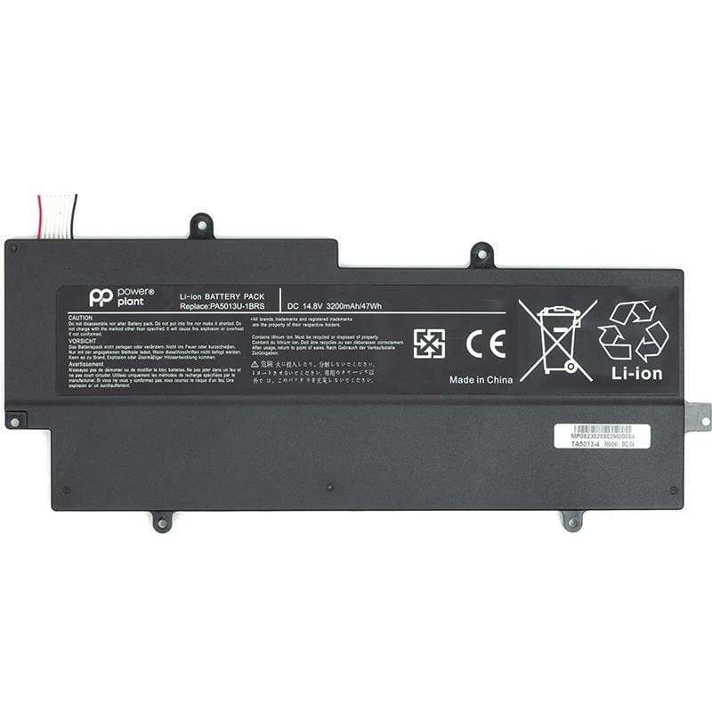 АКБ PowerPlant для ноутбука Toshiba Portege Z830 Ultrabook (PA5013U-1BRS) 14.8V 3200mAh (NB510276)