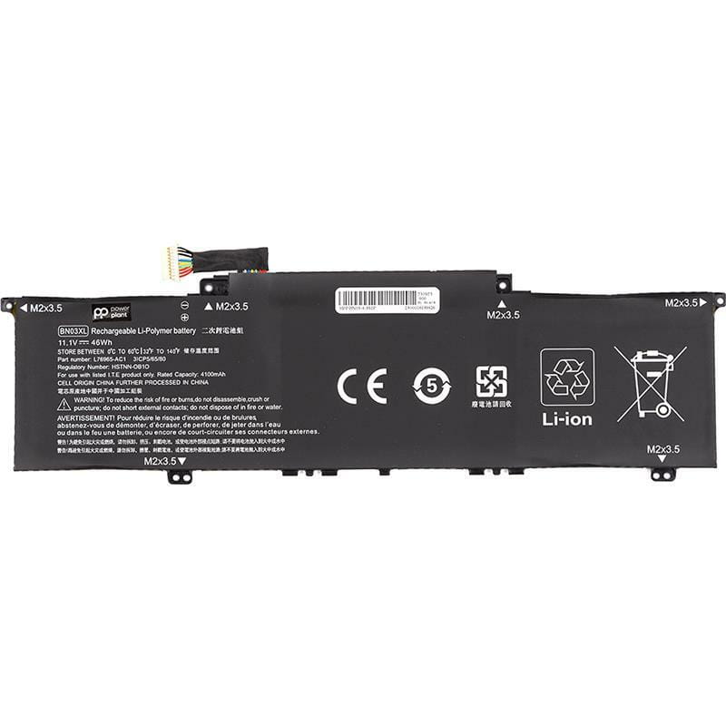 АКБ PowerPlant для ноутбука HP ENVY x360 15 2020 (BN03XL) 11.1V 4100mAh (NB462209)