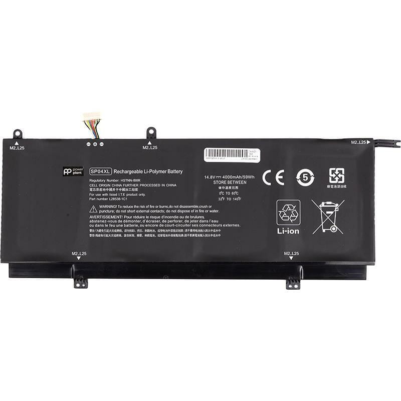 АКБ PowerPlant для ноутбука HP Spectre x360 Convertible 13T-AP000 (SP04XL) 14.8V 4000mAh (NB462216)