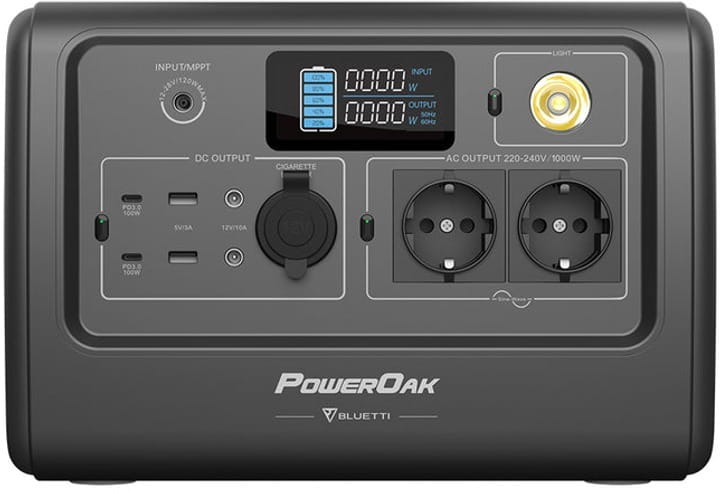 Зарядная станция Bluetti PowerOak EB70 1000W 716Wh (PB930692)