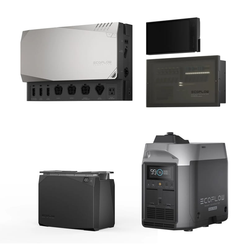 Комплект энергонезависимости Ecoflow Power Independence Kit 2 kWh (с генератором) (EF-PKIndependence2KWT)