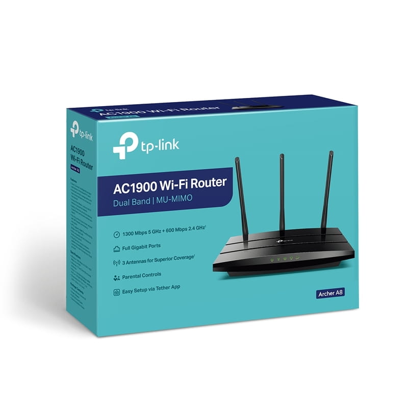 Бездротовий маршрутизатор TP-Link ARCHER A8