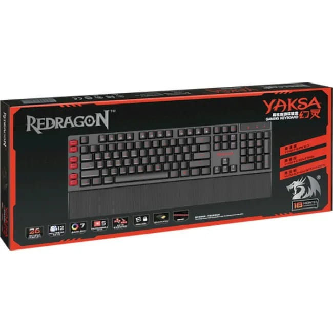 Клавиатура Defender Redragon Yaksa Black (70392)