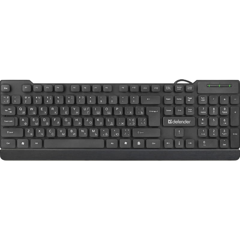 Клавіатура Defender Element HB-190 Black (45192)