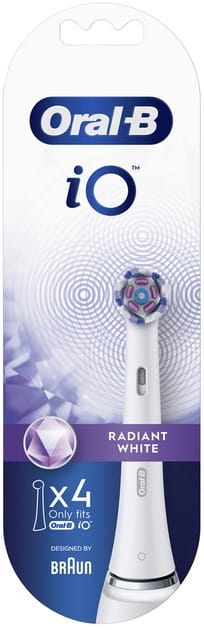 Насадка для зубной электрощетки Braun Oral-B iO Radiant White 4 шт