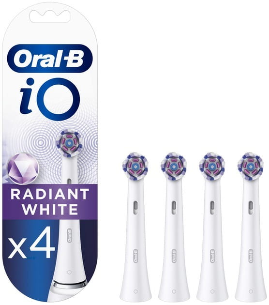 Насадка для зубной электрощетки Braun Oral-B iO Radiant White 4 шт