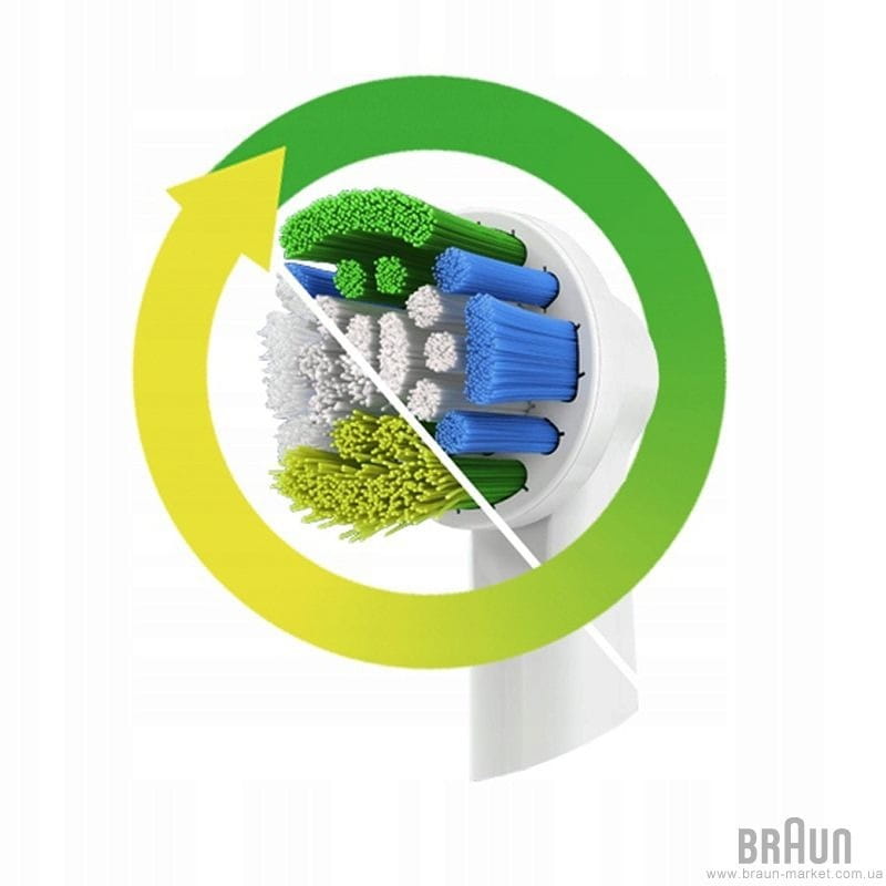 Насадка для зубної електрощітки Braun Oral-B Precision Clean EB20RB CleanMaximiser 2 шт