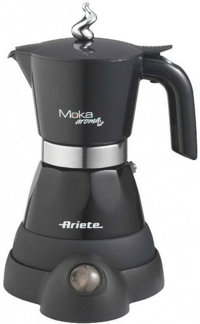 Гейзерная кофеварка Ariete 1358A Moka Aroma Electric Black