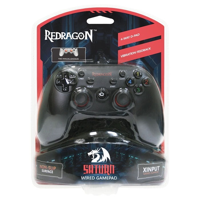 Геймпад Defender Redragon Saturn (75057) Black USB