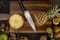 Фото - Набор ножей Tefal Ice Force в деревянной колоде 5 предметов (K232S574) | click.ua