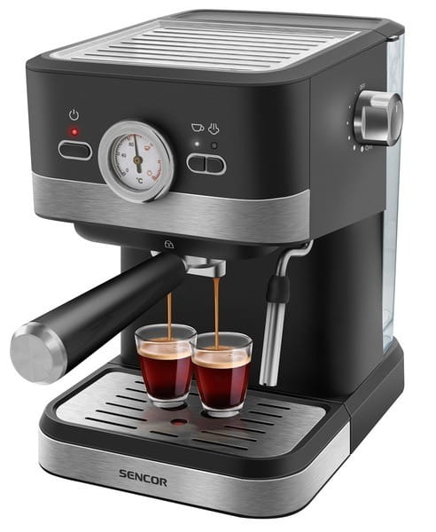 Кофеварка рожковая Sencor SES 1721BK