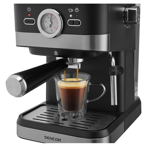 Кофеварка рожковая Sencor SES 1721BK