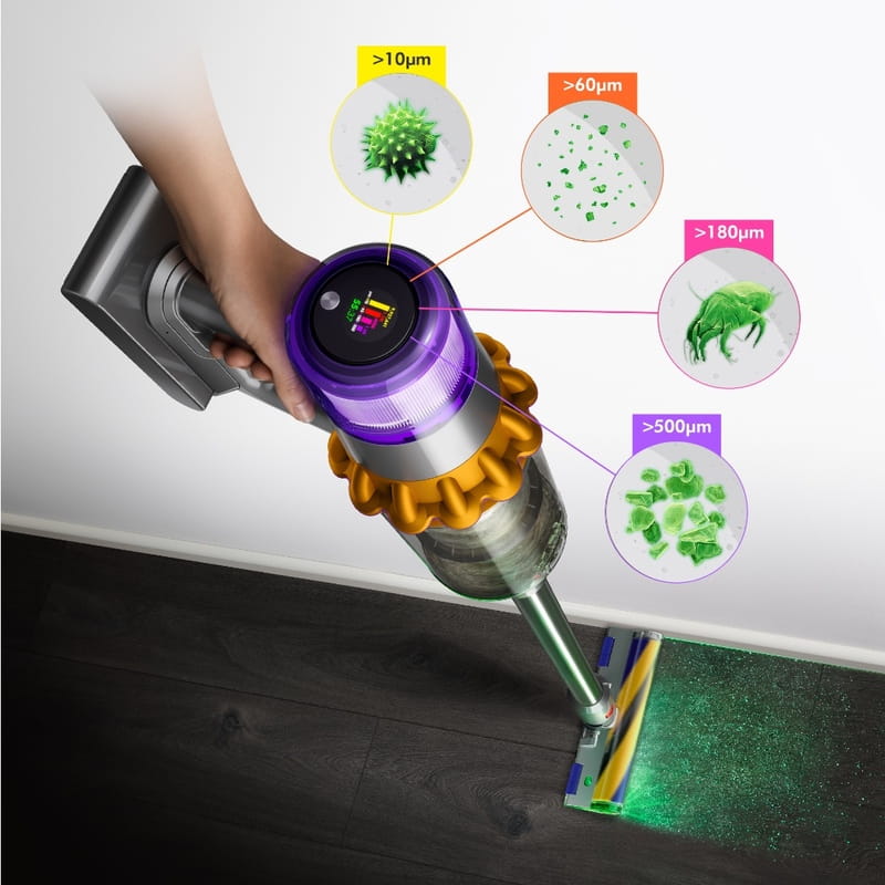 Акумуляторний пилосос Dyson V15 Detect Absolute (446986-01)