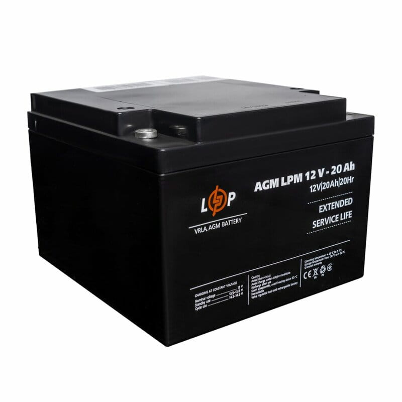 Аккумуляторная батарея LogicPower LPM 12V 20AH AGM