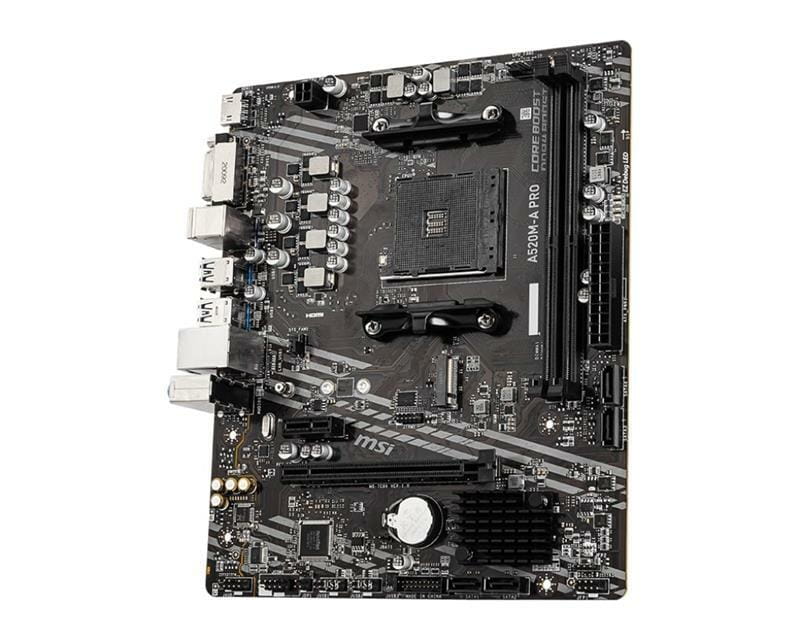 Материнська плата MSI A520M-A Pro Socket AM4