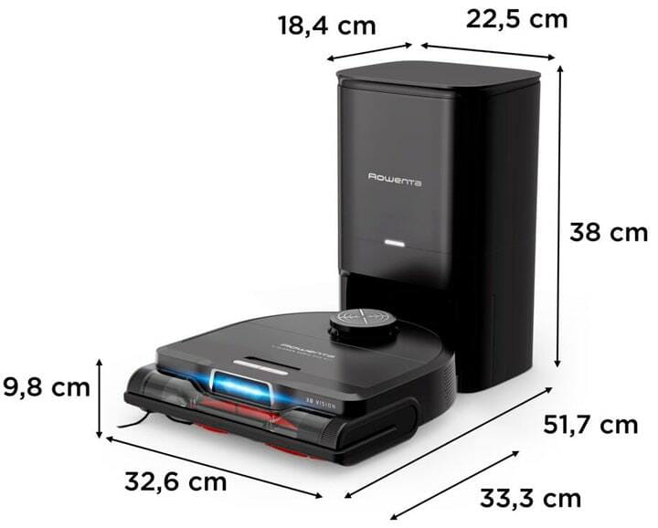 Робот-пылесос Rowenta X-Plorer Serie 240+ AI Animal & Allergy RR9695WH