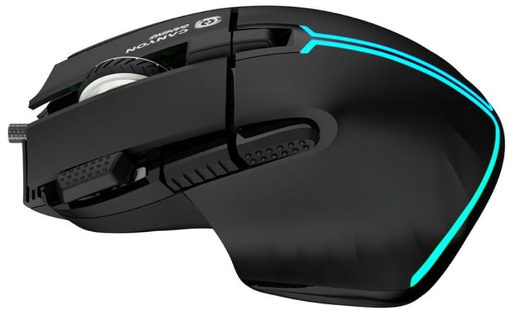 Мышь Canyon Fortnax GM-636 RGB USB Black (CND-SGM636B)