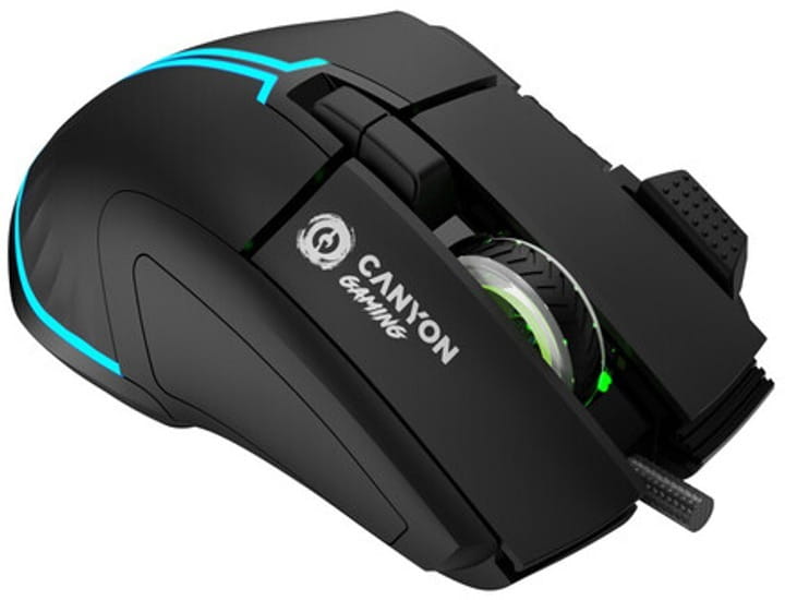 Мышь Canyon Fortnax GM-636 RGB USB Black (CND-SGM636B)