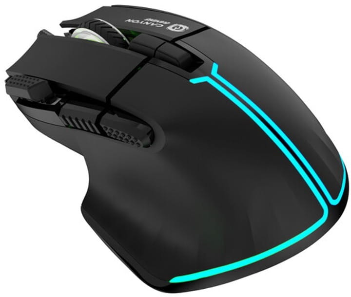 Мышь Canyon Fortnax GM-636 RGB USB Black (CND-SGM636B)