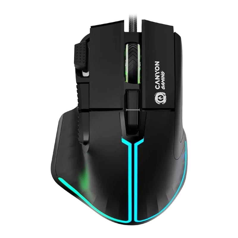 Мышь Canyon Fortnax GM-636 RGB USB Black (CND-SGM636B)
