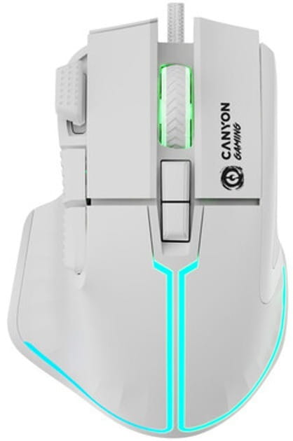 Мышь Canyon Fortnax GM-636 RGB USB White (CND-SGM636W)