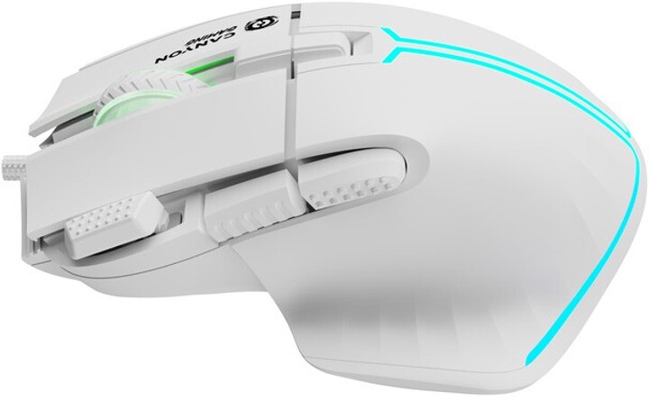 Мышь Canyon Fortnax GM-636 RGB USB White (CND-SGM636W)