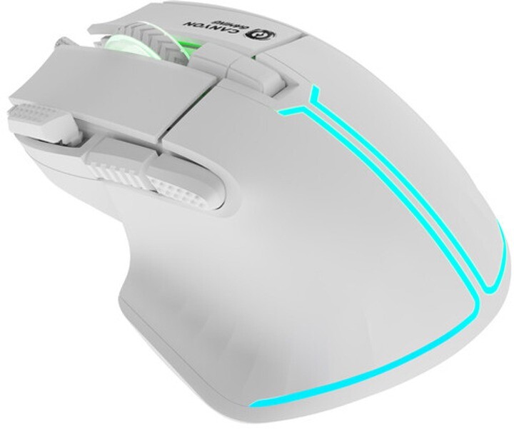 Мышь Canyon Fortnax GM-636 RGB USB White (CND-SGM636W)