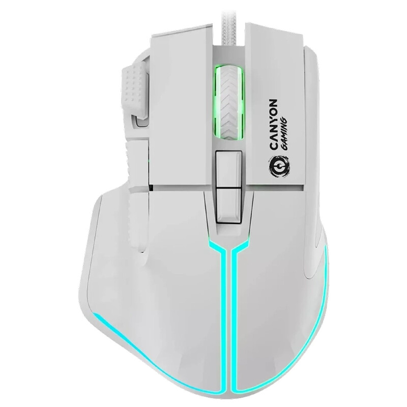 Мышь Canyon Fortnax GM-636 RGB USB White (CND-SGM636W)