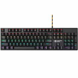 Клавіатура Canyon Deimos GK-4 Rainbow LED ENG/UKR USB Black (CND-SKB4-US)