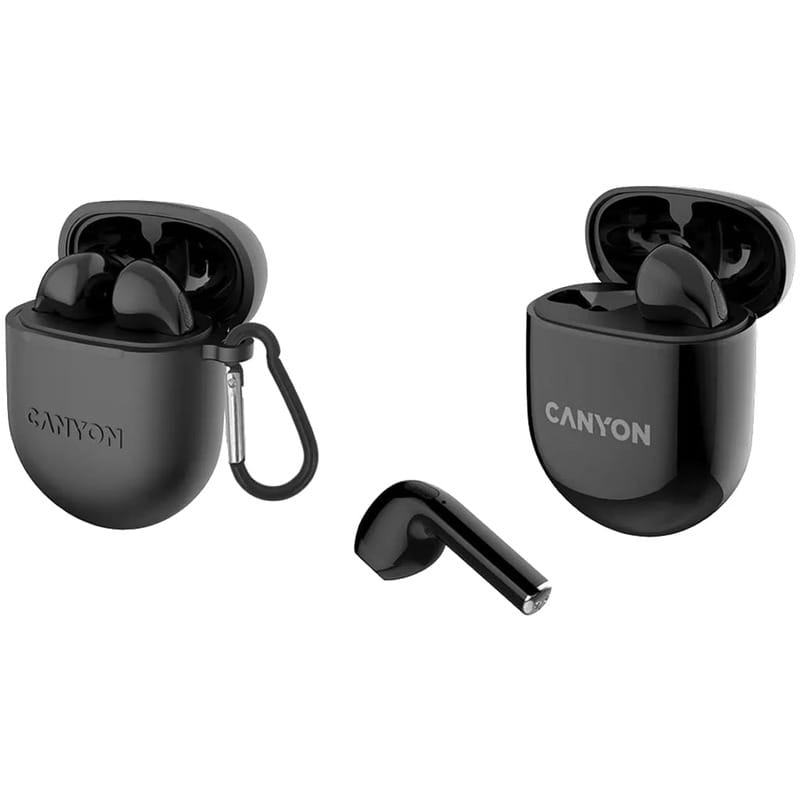 Bluetooth-гарнитура Canyon TWS-6 Black (CNS-TWS6B)
