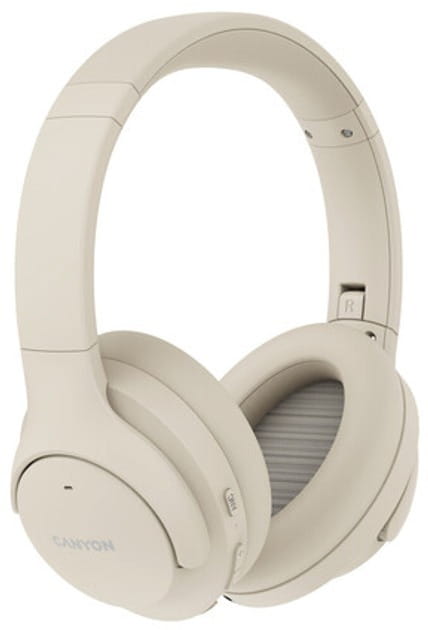 Bluetooth-гарнитура Canyon OnRiff 10 ANC Beige (CNS-CBTHS10BG)