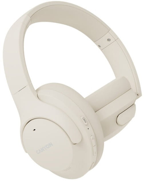 Bluetooth-гарнитура Canyon OnRiff 10 ANC Beige (CNS-CBTHS10BG)