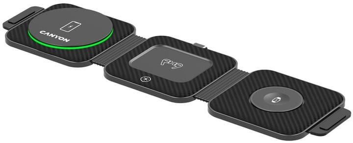 Беспроводное зарядное устройство Canyon WS-305 15W Black (CNS-WCS305B)