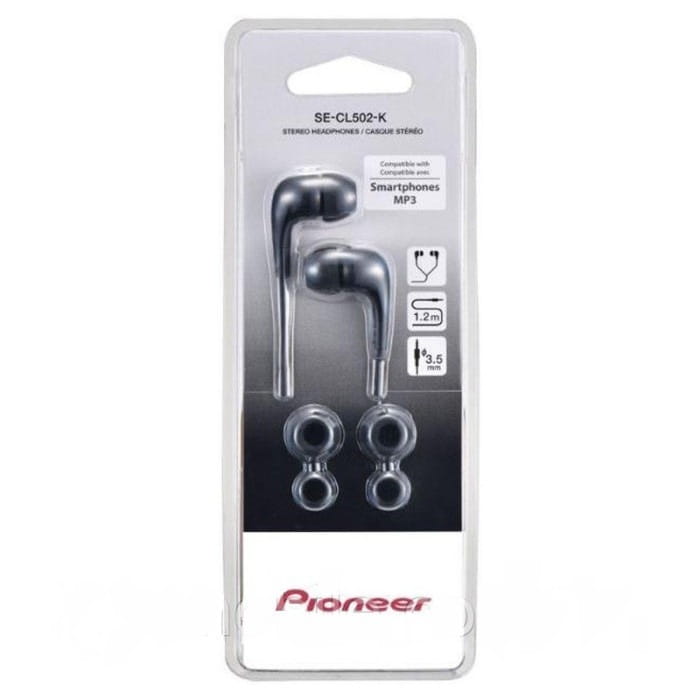 Навушники Pioneer SE-CL502 Black (SE-CL502-K)