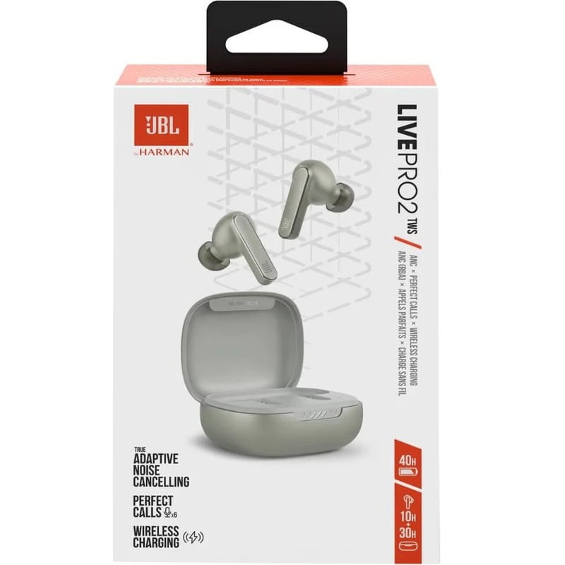 Bluetooth-гарнитура JBL Live Pro 2 Silver (JBLLIVEPRO2TWSSIL)